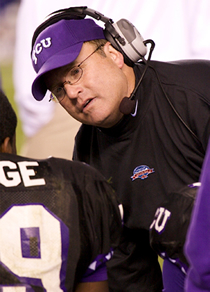 TCU Head Football Coach Gary Patterson