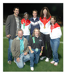 Olympians and Smiths at Homecoming